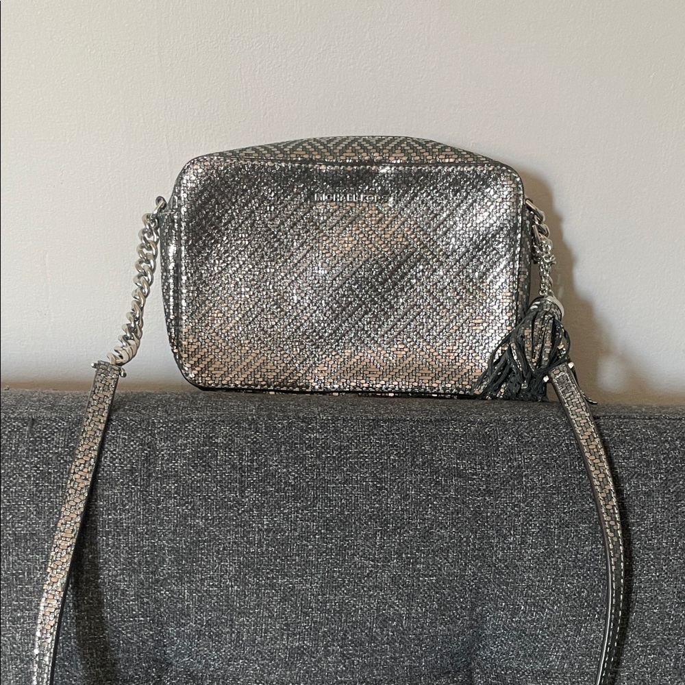 Michael Kors Metallic Crossbody Bag